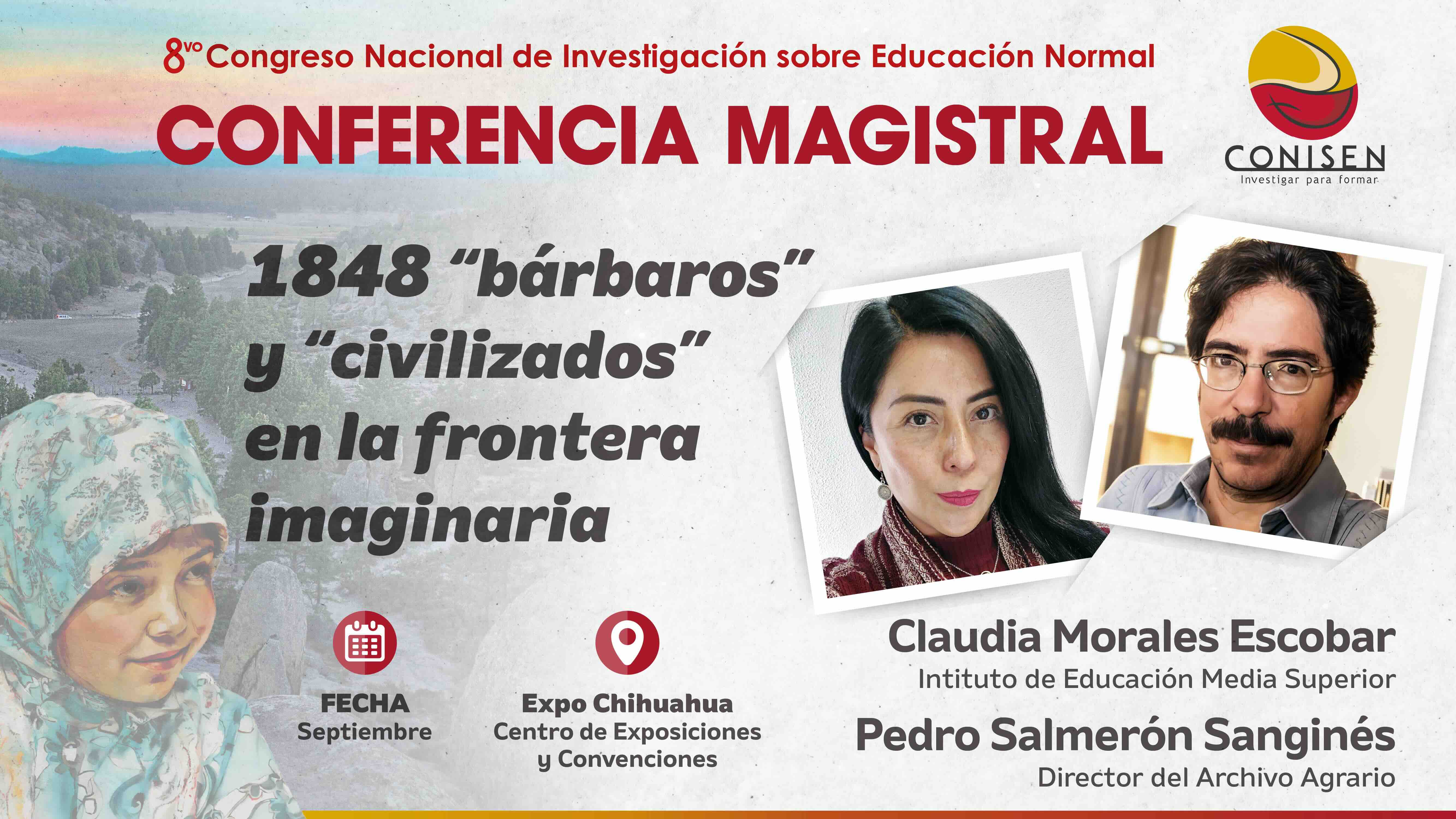 Claudia Morales y Pedro Salmerón (Conferencia)